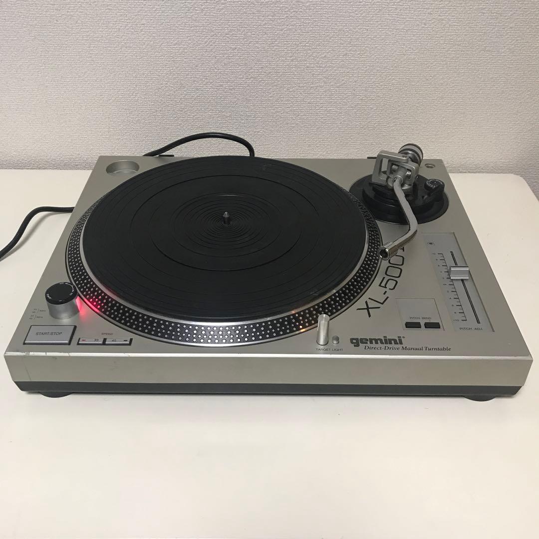gemini XL-500 II ターンテーブル　レコードプレーヤー