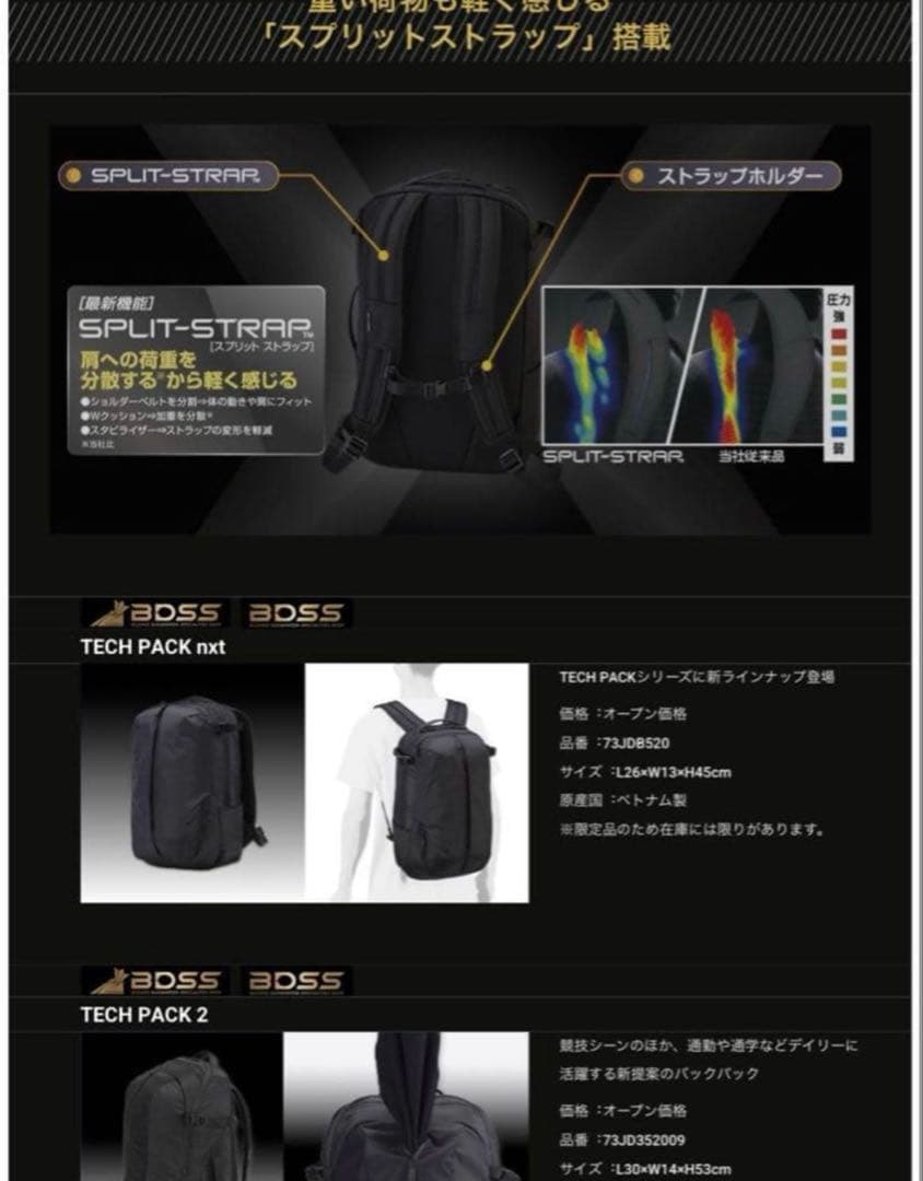 【希少】Mizuno ラケットバッグパックTECH PACK