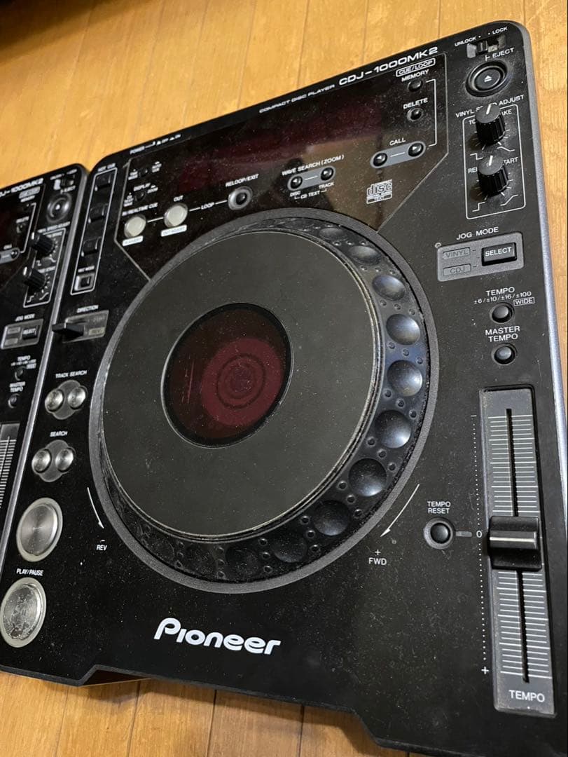 Pioneer CDJ-1000MK2 パイオニアCDJ中古2台セット DJ機材