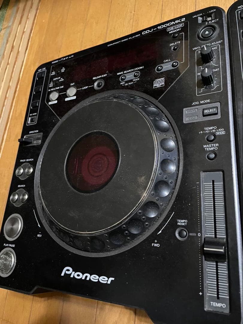 Pioneer CDJ-1000MK2 パイオニアCDJ中古2台セット DJ機材