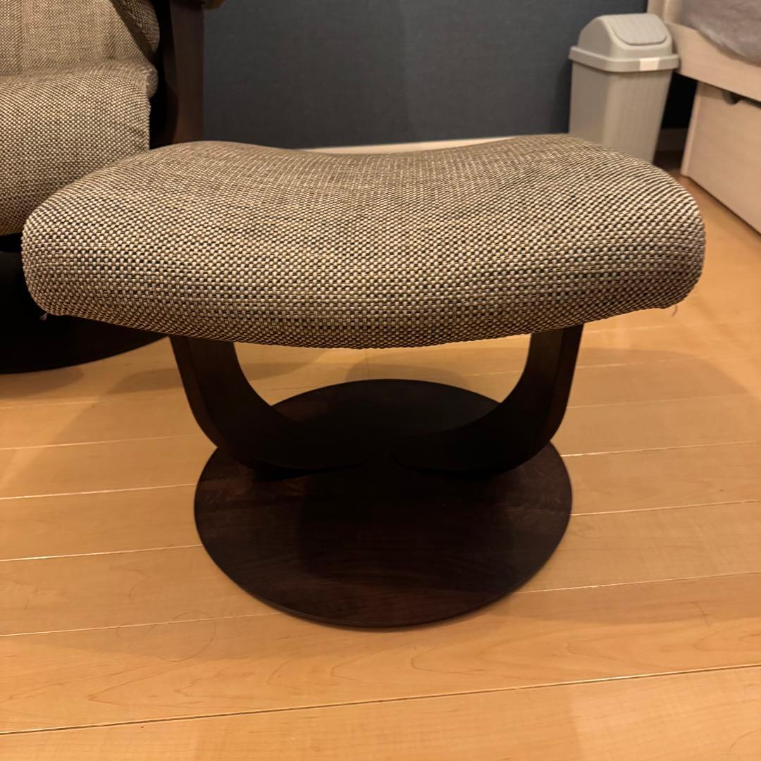 ばらさん専用カリモク★リクライニングチェア　オットマン　セット　ザ・ファースト