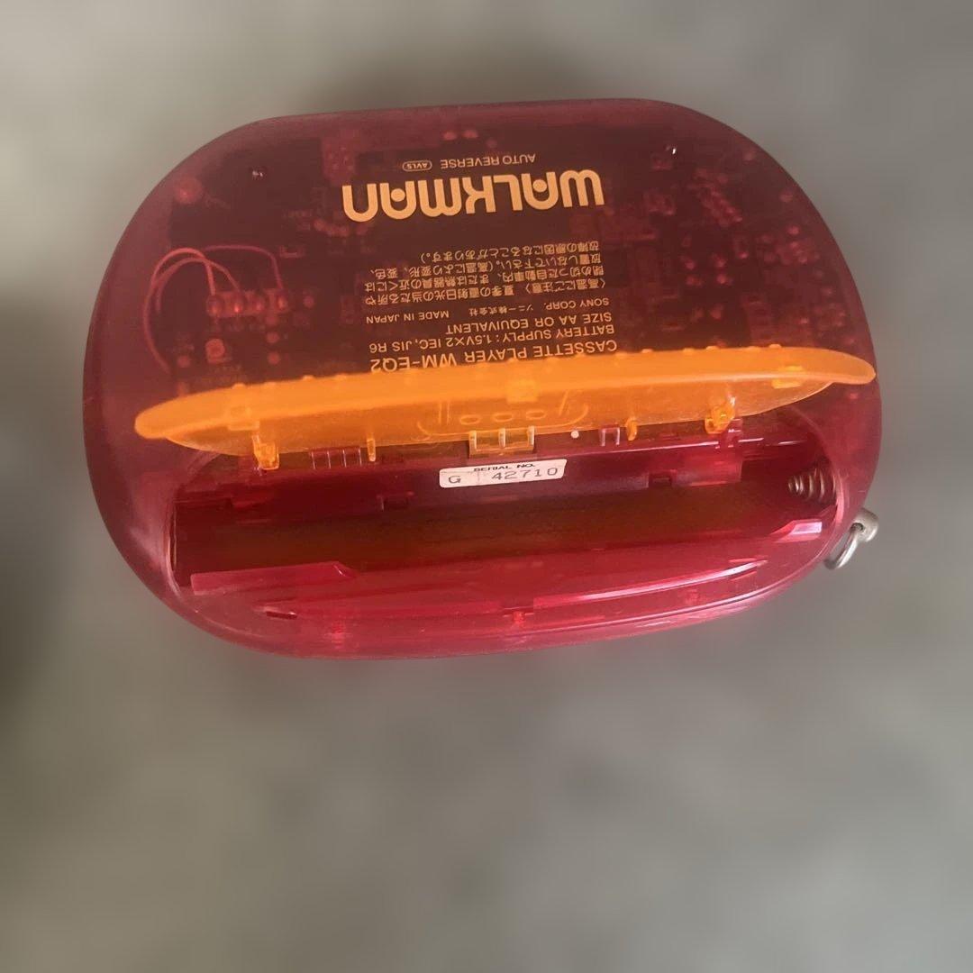 SONY WM-EQ2 2台セット　カセットプレーヤー　通電OK ジャンク品