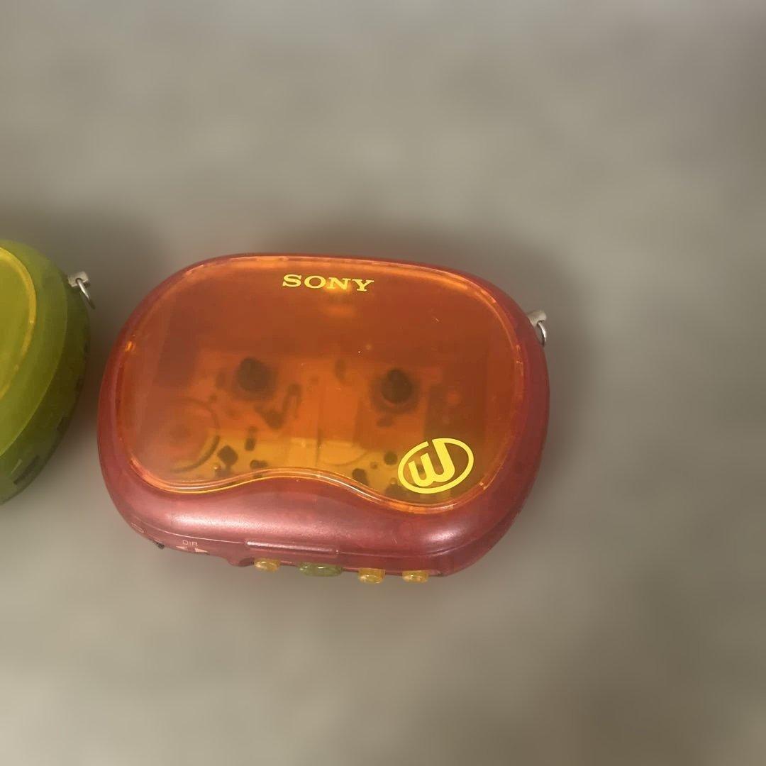 SONY WM-EQ2 2台セット　カセットプレーヤー　通電OK ジャンク品