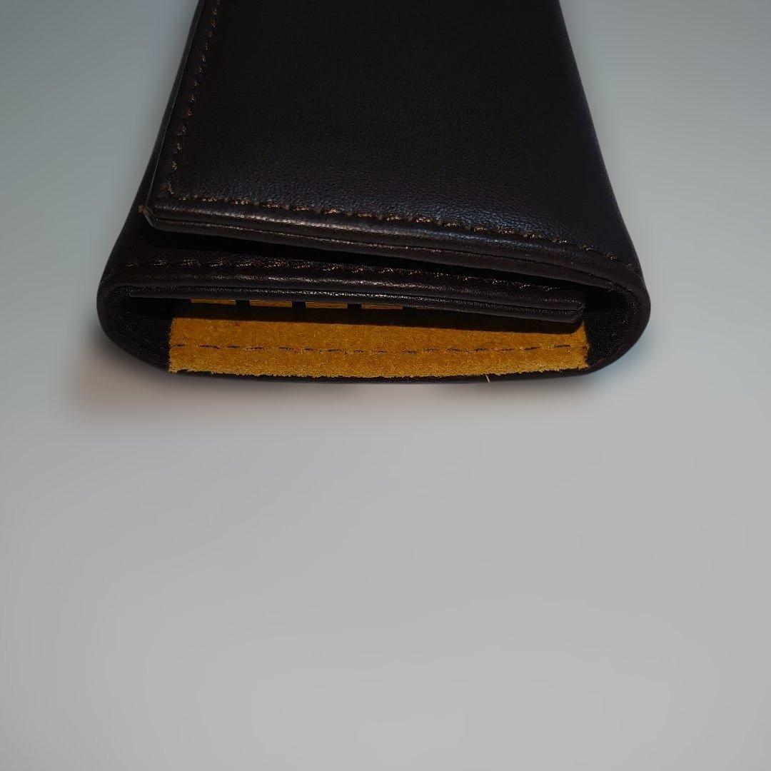 DIESEL ブラウンレザー キーケース