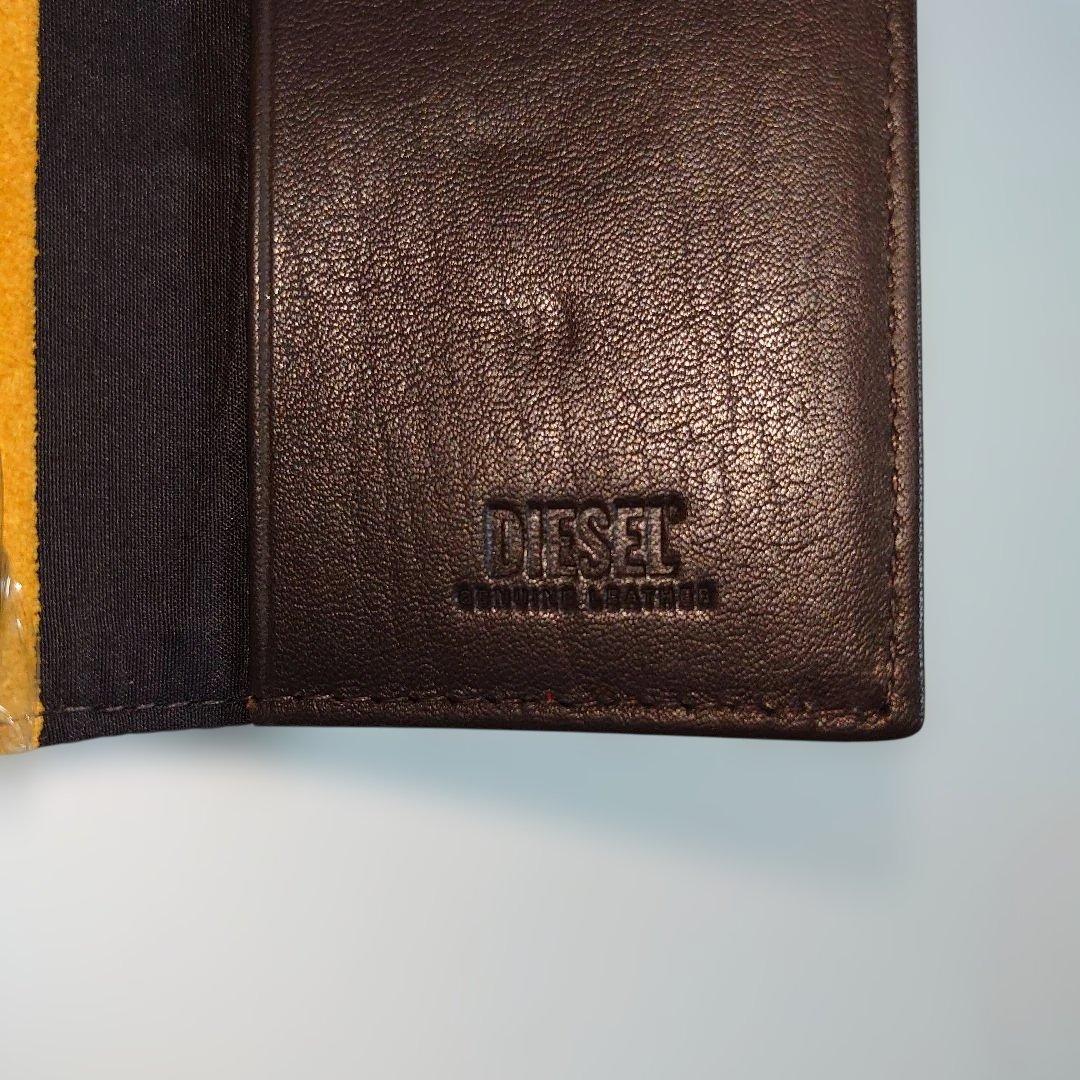 DIESEL ブラウンレザー キーケース