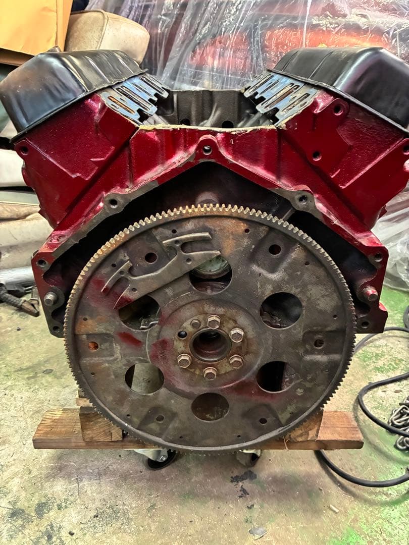 V8エンジン シボレーS/B350エンジン　ジャンク
