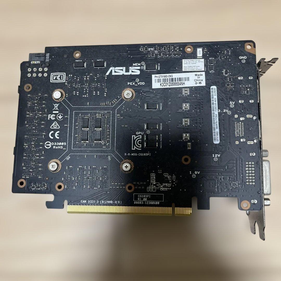 ASUS グラフィックボード PCI Express gtx1660