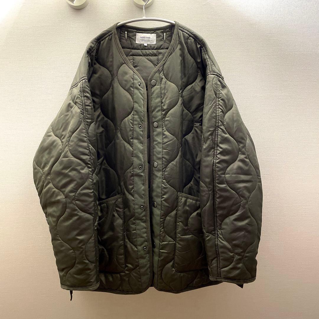 ニコアンド　2SET ショートモッズパーカ　Lサイズ