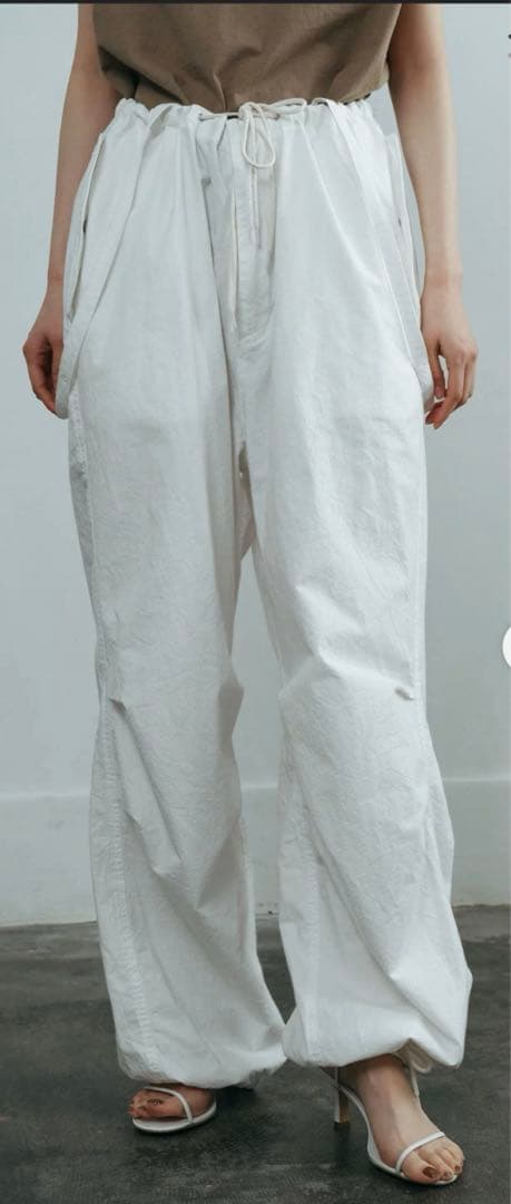 GALLARDAGALANTE【R JUBILEE】パラシュートパンツ/別注