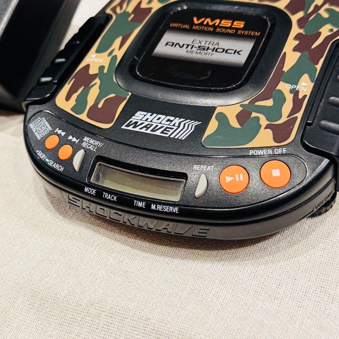 【動作品】Panasonic SL-SW415 ショックウェーブ CDプレーヤー