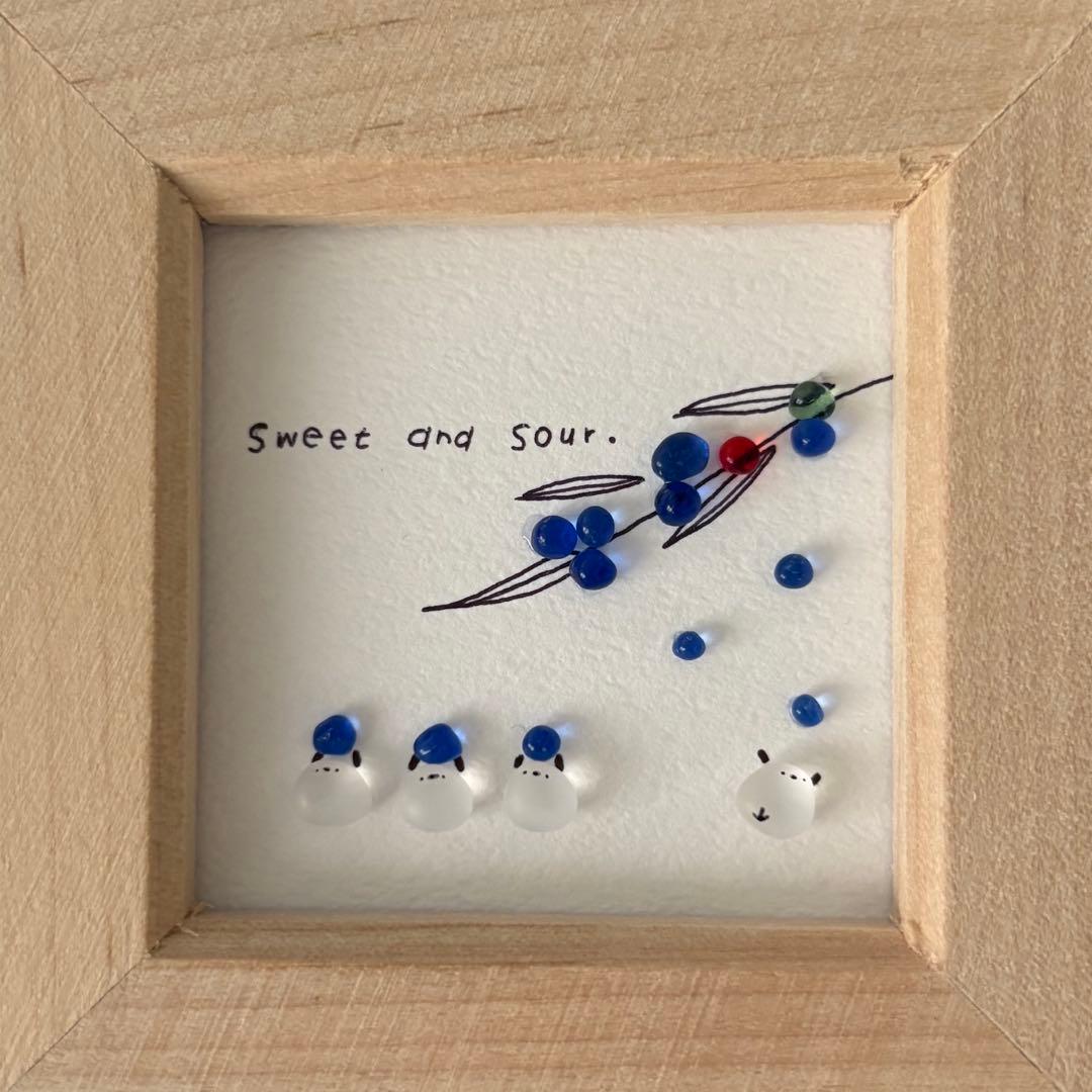 ちびもか♡シーグラスアート