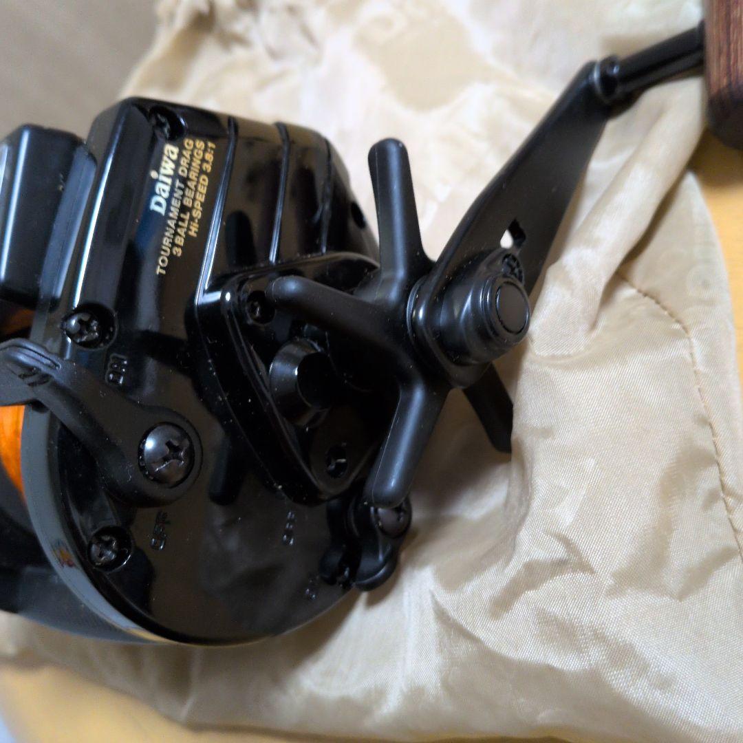 美品ダイワ タナセンサー X600 船釣り 手動リール カウンター機能付き