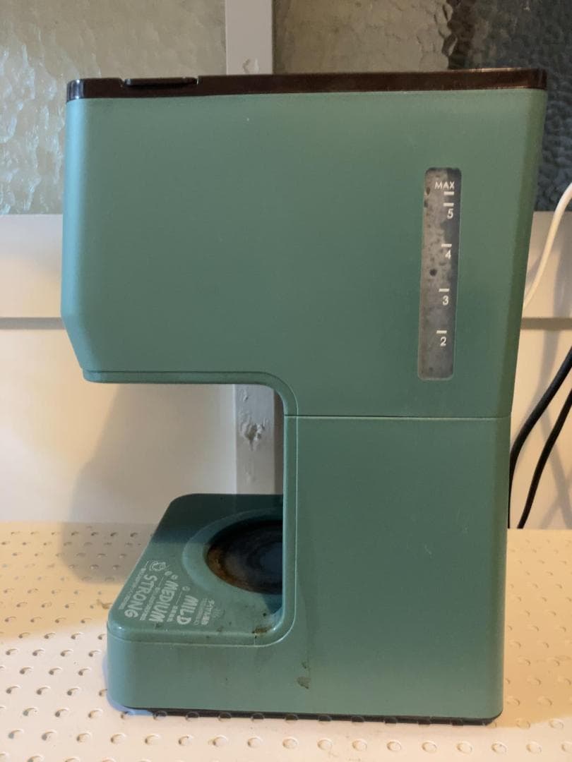 アロマドリップコーヒーメーカー ペールアクア ドリップ式 蒸らし機能 自動保温機