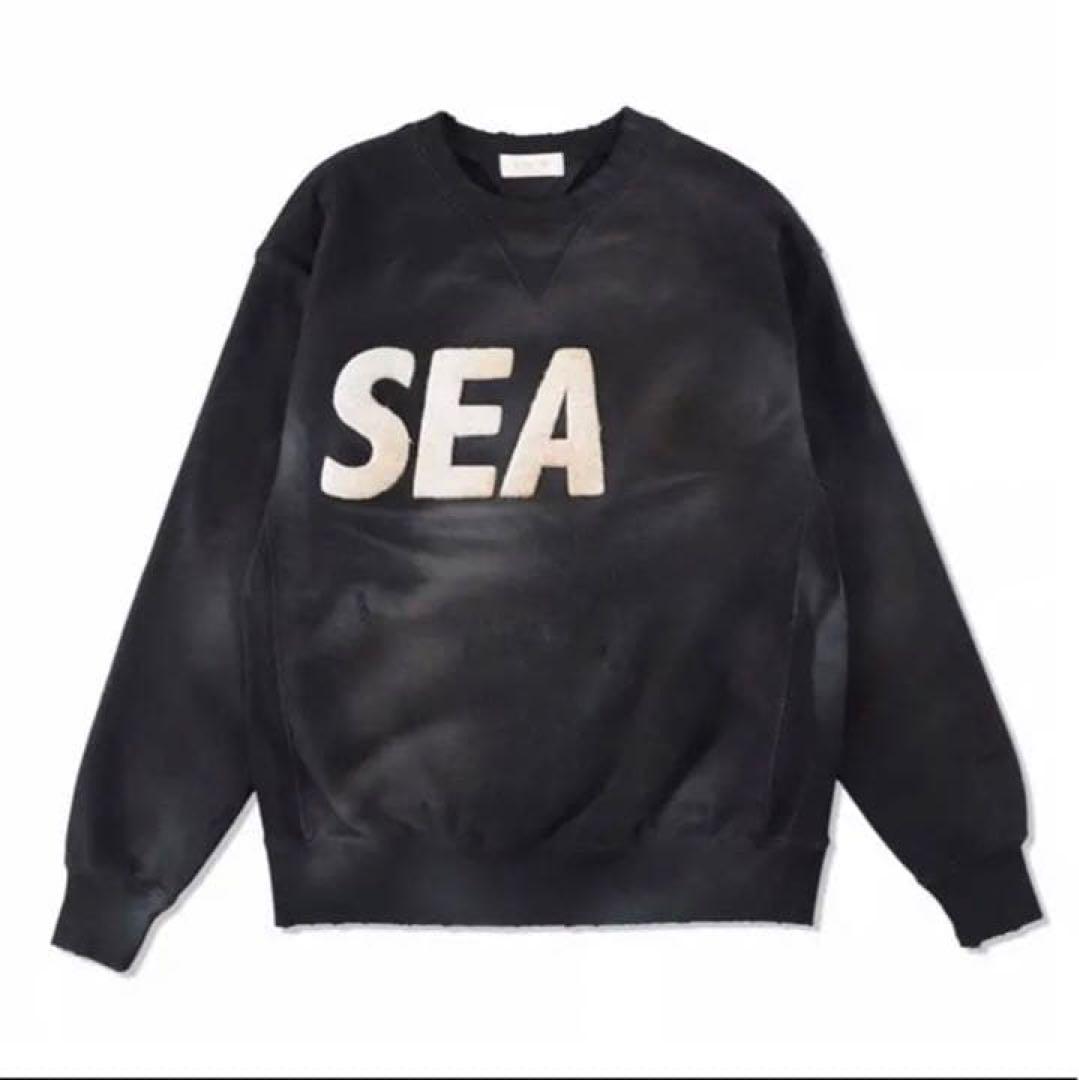 wind and sea ダメージ加工　スウェット　フェード　GDC キムタク