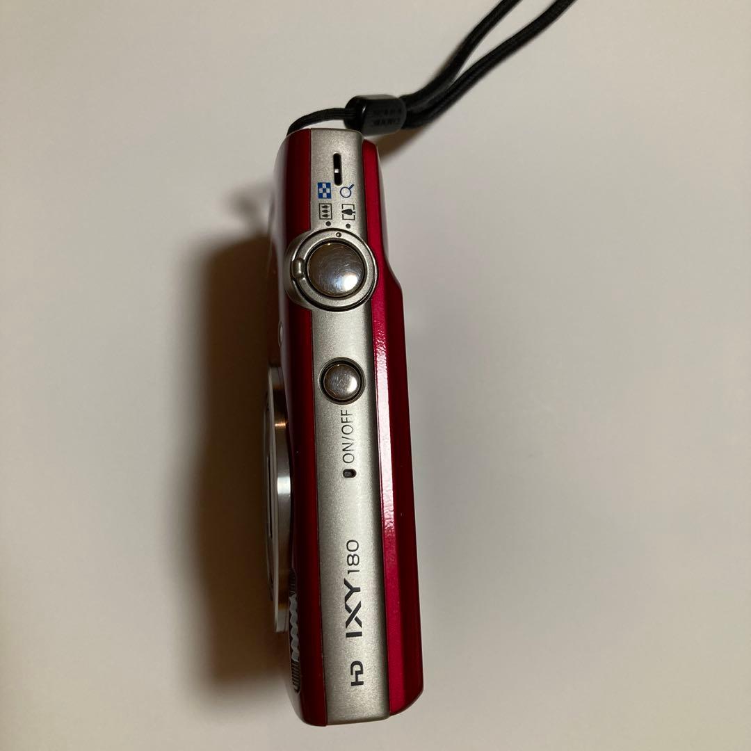 Canon IXY レッド 5倍光学ズーム ケース付き