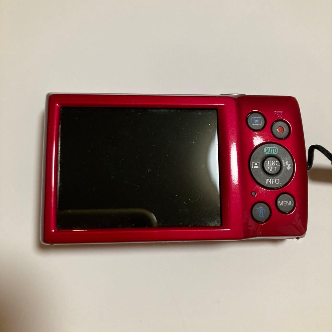 Canon IXY レッド 5倍光学ズーム ケース付き