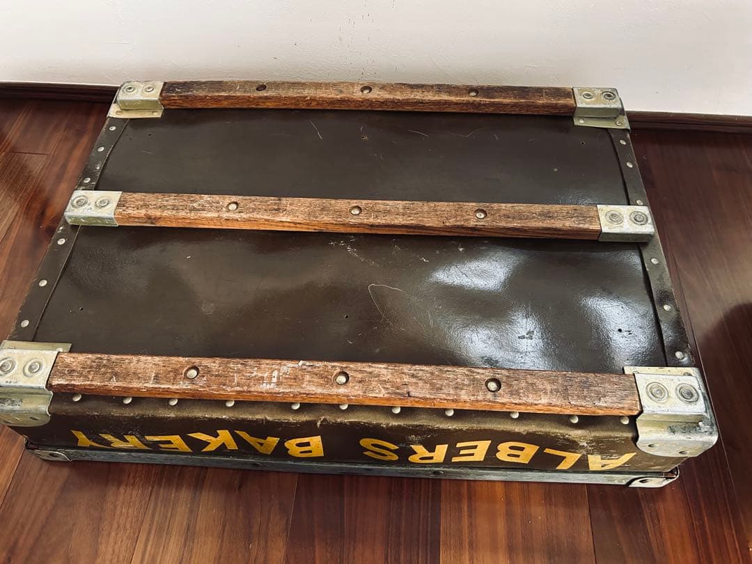 m*m様 ☆セール！☆vintage ファイバーコンテナ【大】アメリカ雑貨ヴィン