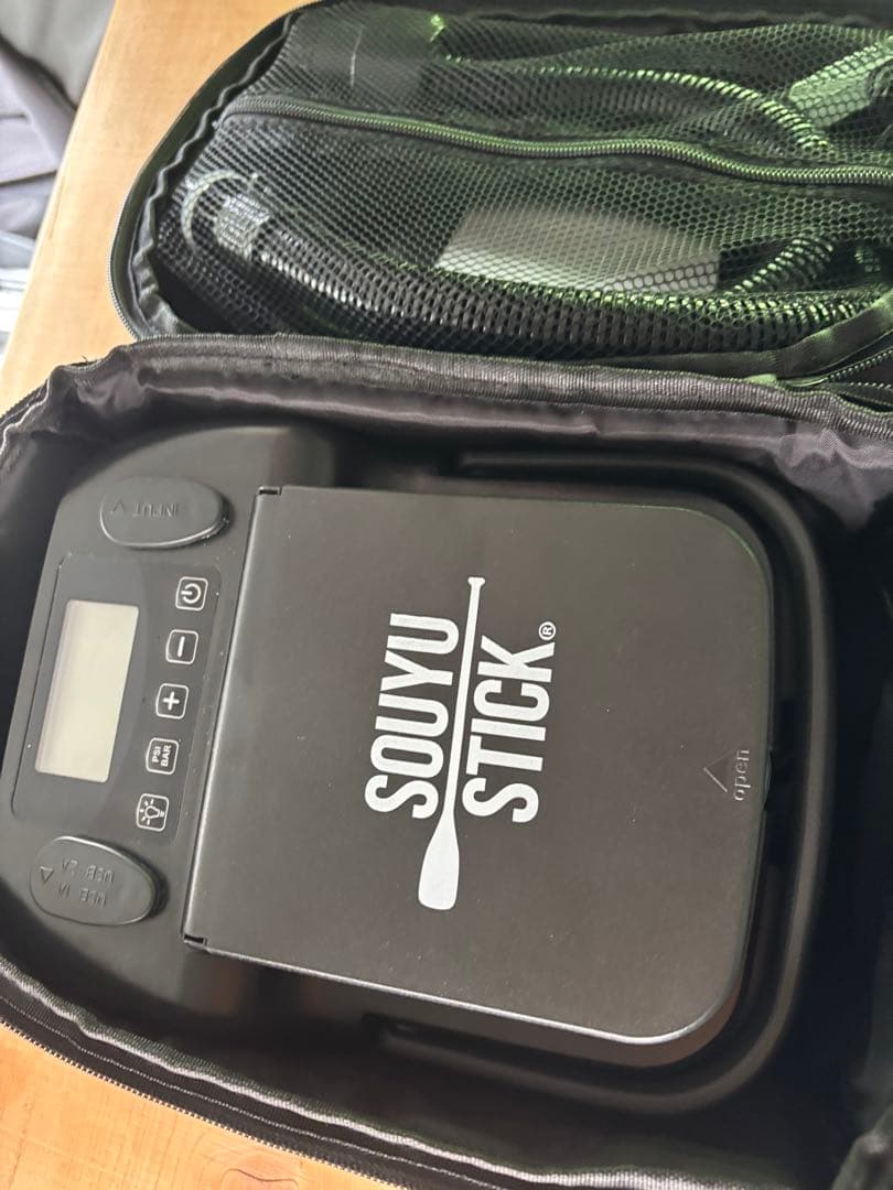 SOUYU STICK 空気入れデジタルディスプレイ付き