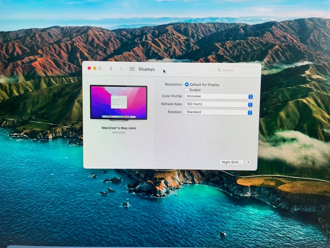 Mac mini セット / 18.5型モニター・カメラ付