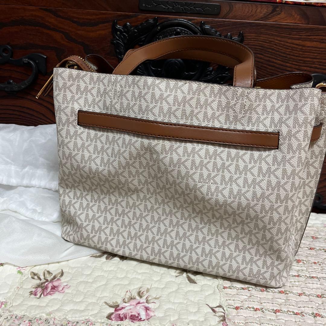 【最終価格】MICHAEL KORS MKロゴトートバッグ