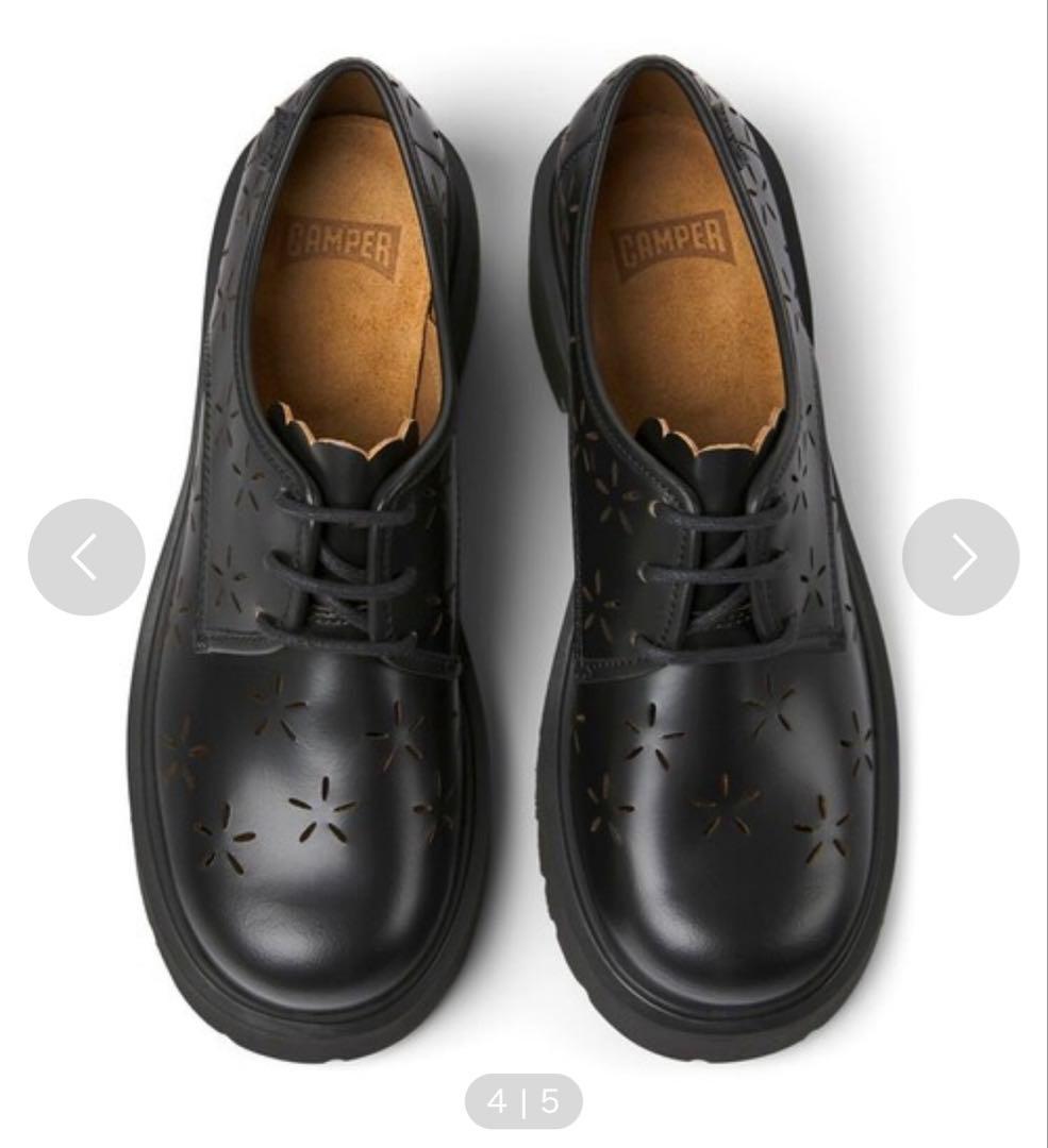 abi　CAMPER MILAH カンペール ローファー 厚底 ブラック