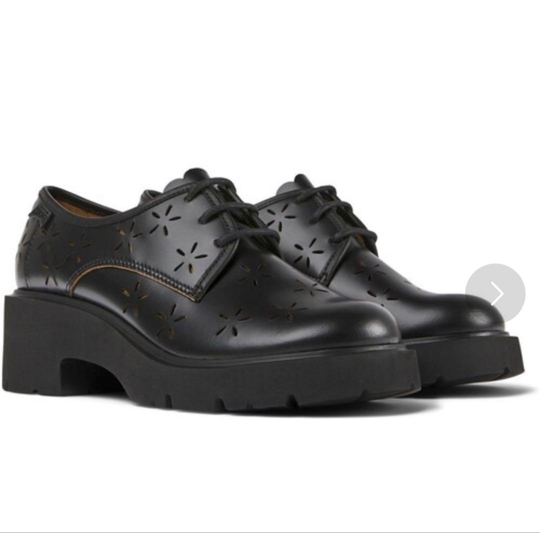 abi　CAMPER MILAH カンペール ローファー 厚底 ブラック