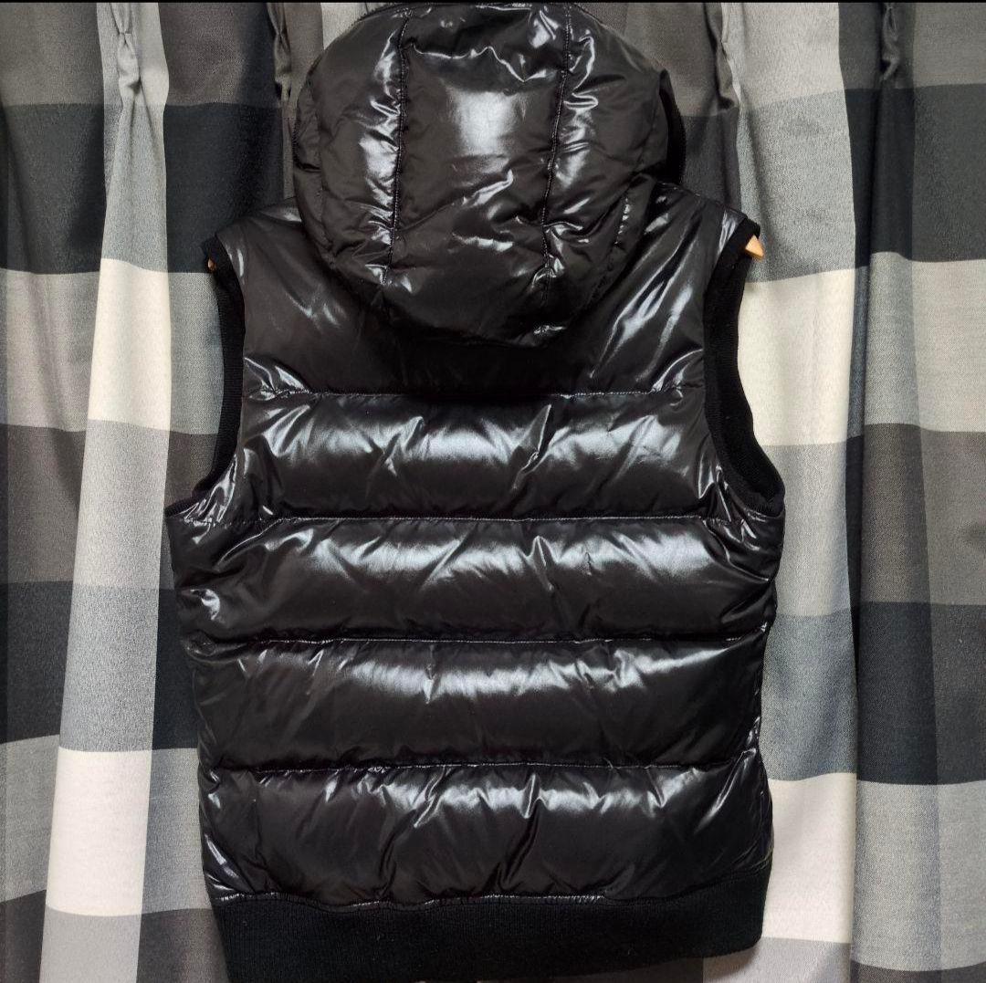 極美品！!バーバリーブラックレーベルダウンジャケット　ダウンベスト黒