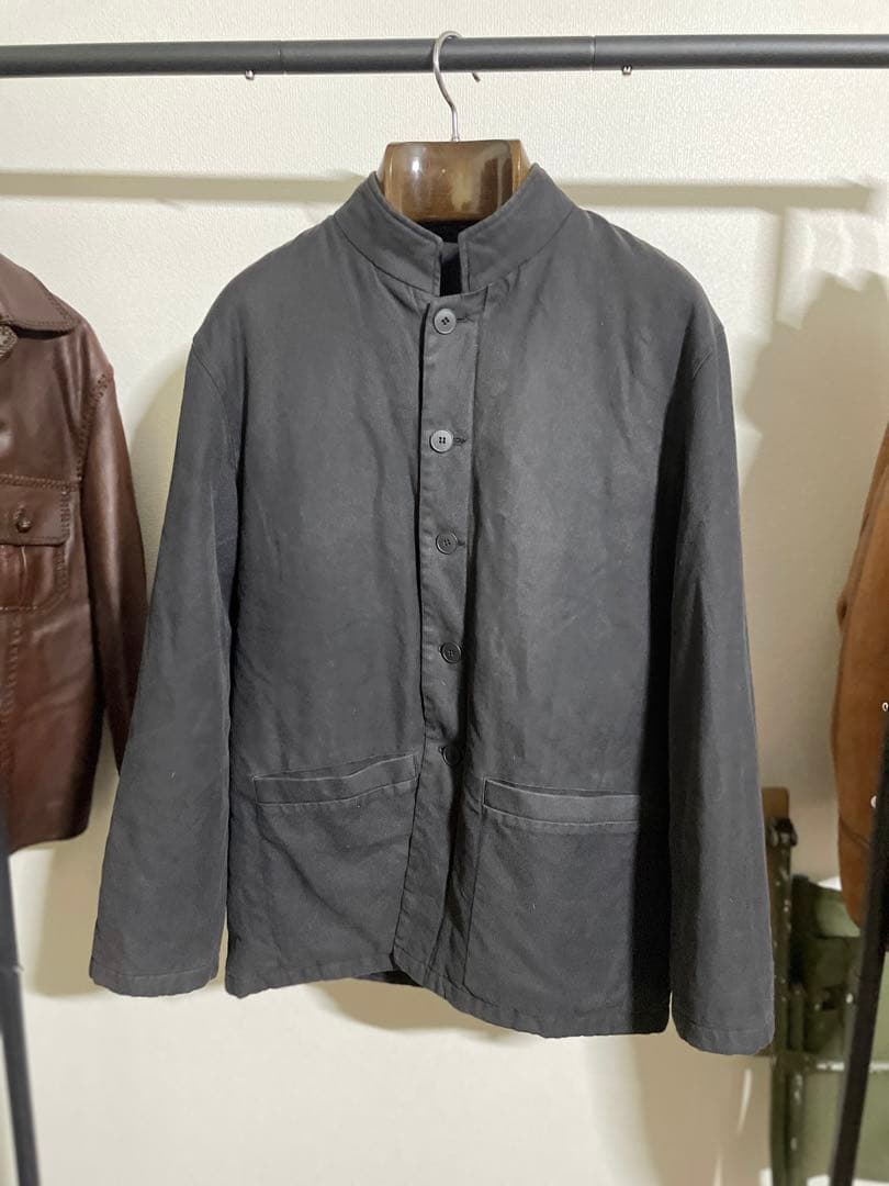 agnes bオールドアニエスベースタンドカラージャケットフランス製