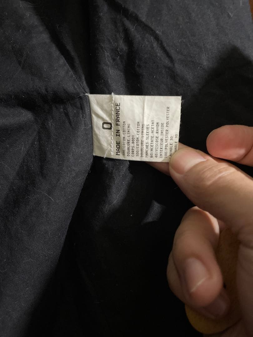 agnes bオールドアニエスベースタンドカラージャケットフランス製