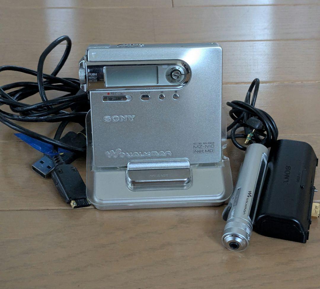 SONY MZ-N10 ポータブルMDプレーヤー　ジャンク