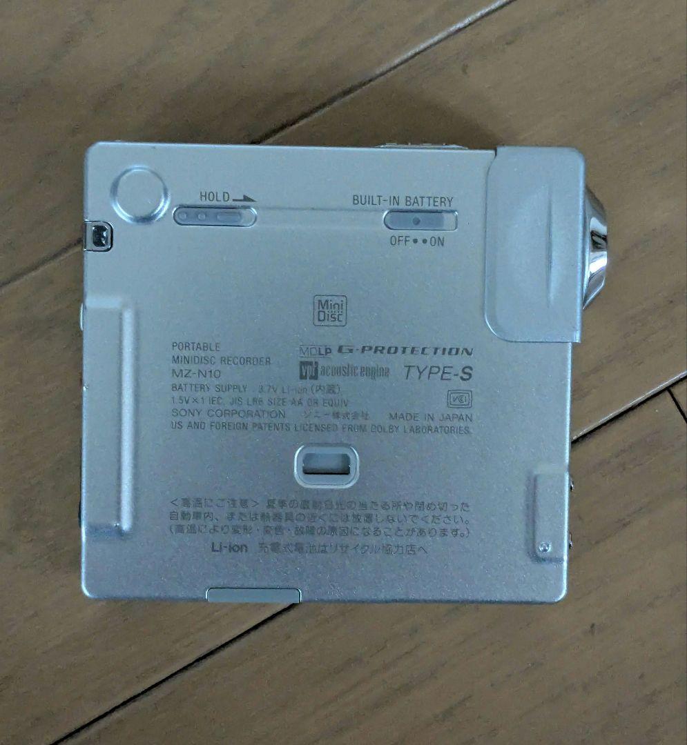 SONY MZ-N10 ポータブルMDプレーヤー　ジャンク