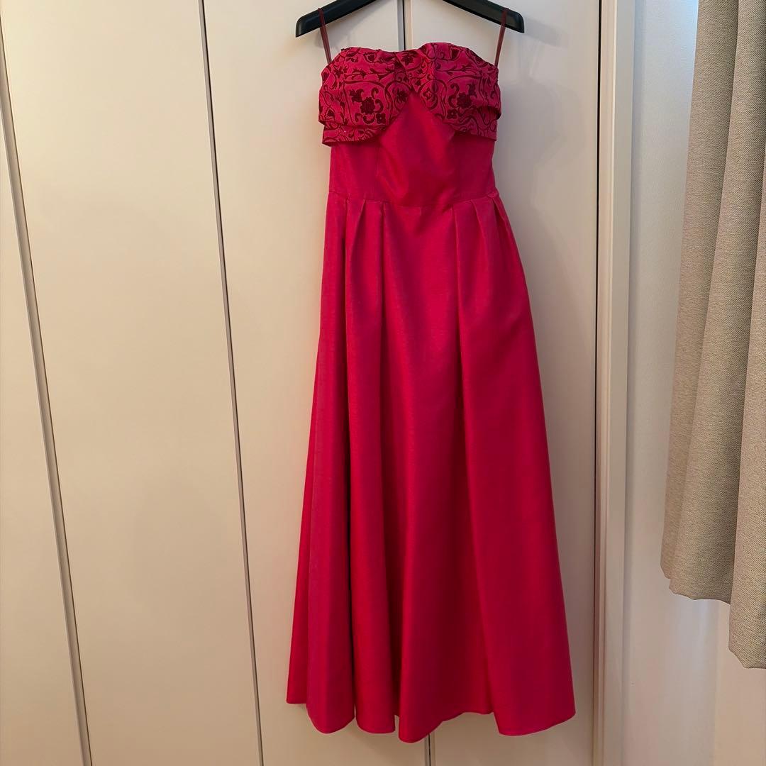 ピンク カラードレス 9号