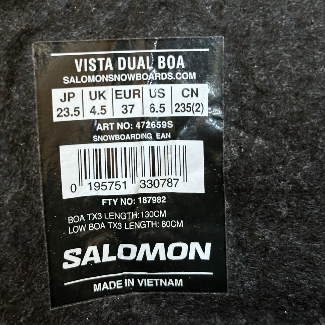 【定価66000円】SALOMON スノーボード ブーツ vista