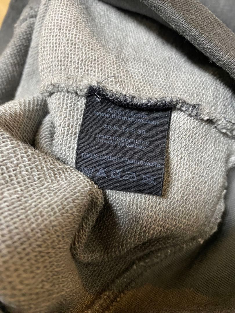 thom krom コールドダイ スウェット