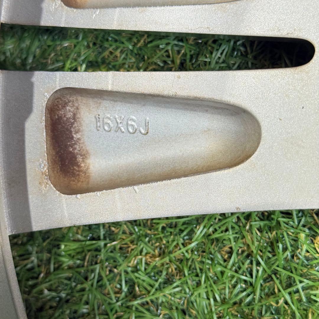 サ　4本送料込み　195/55R16 87Q CR-Z純正アルミ