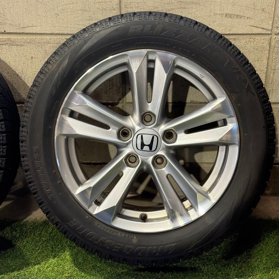 サ　4本送料込み　195/55R16 87Q CR-Z純正アルミ