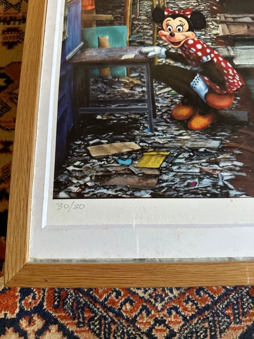 版画 Jeff Gillete shadow city minnie