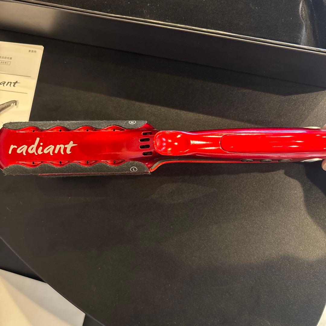 radiant 35mm LM-126 ワイド　プロフェッショナルヘアアイロン