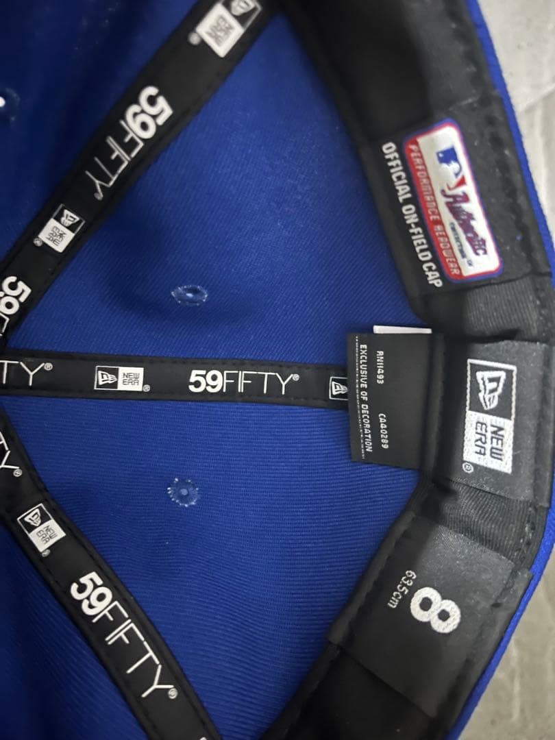 ニューエラ、ベースボールキャップ希少サイズ❗️