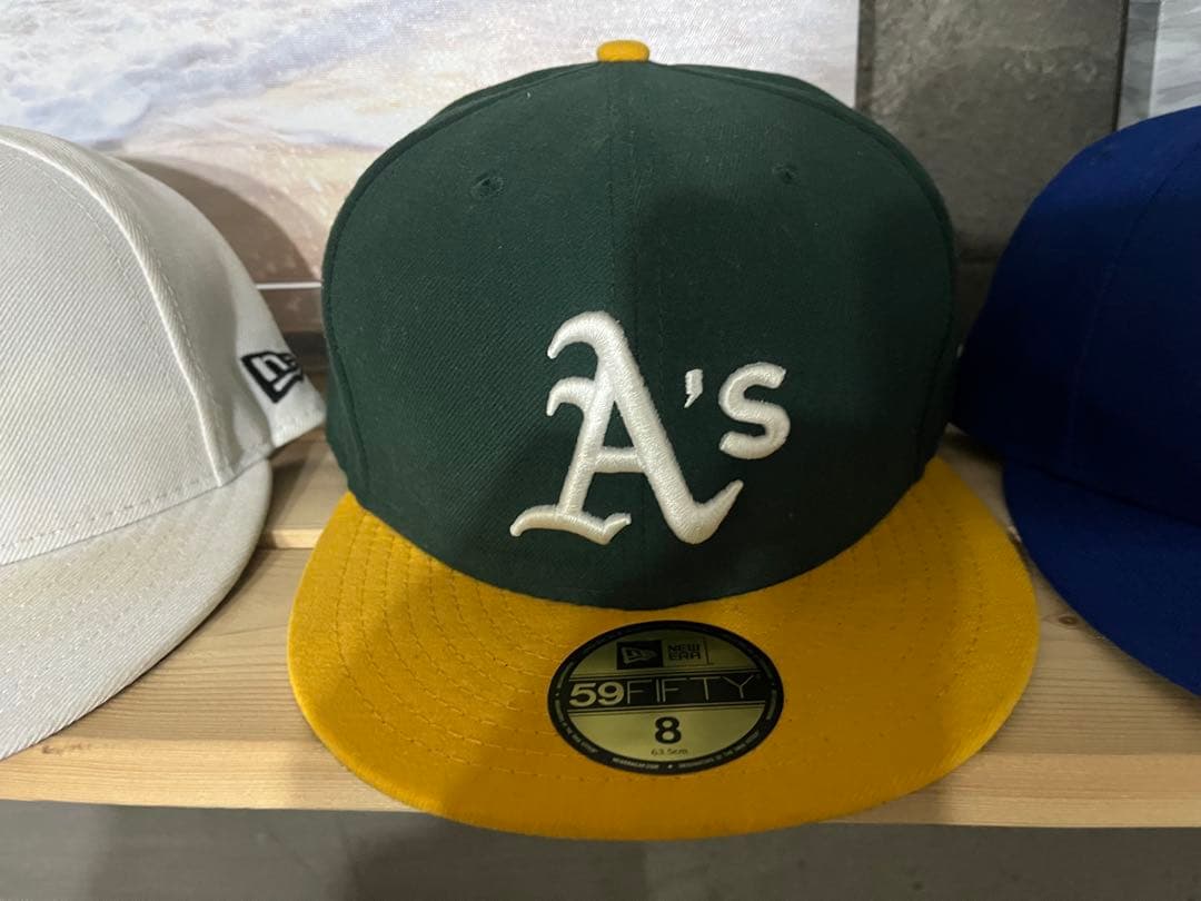 ニューエラ、ベースボールキャップ希少サイズ❗️