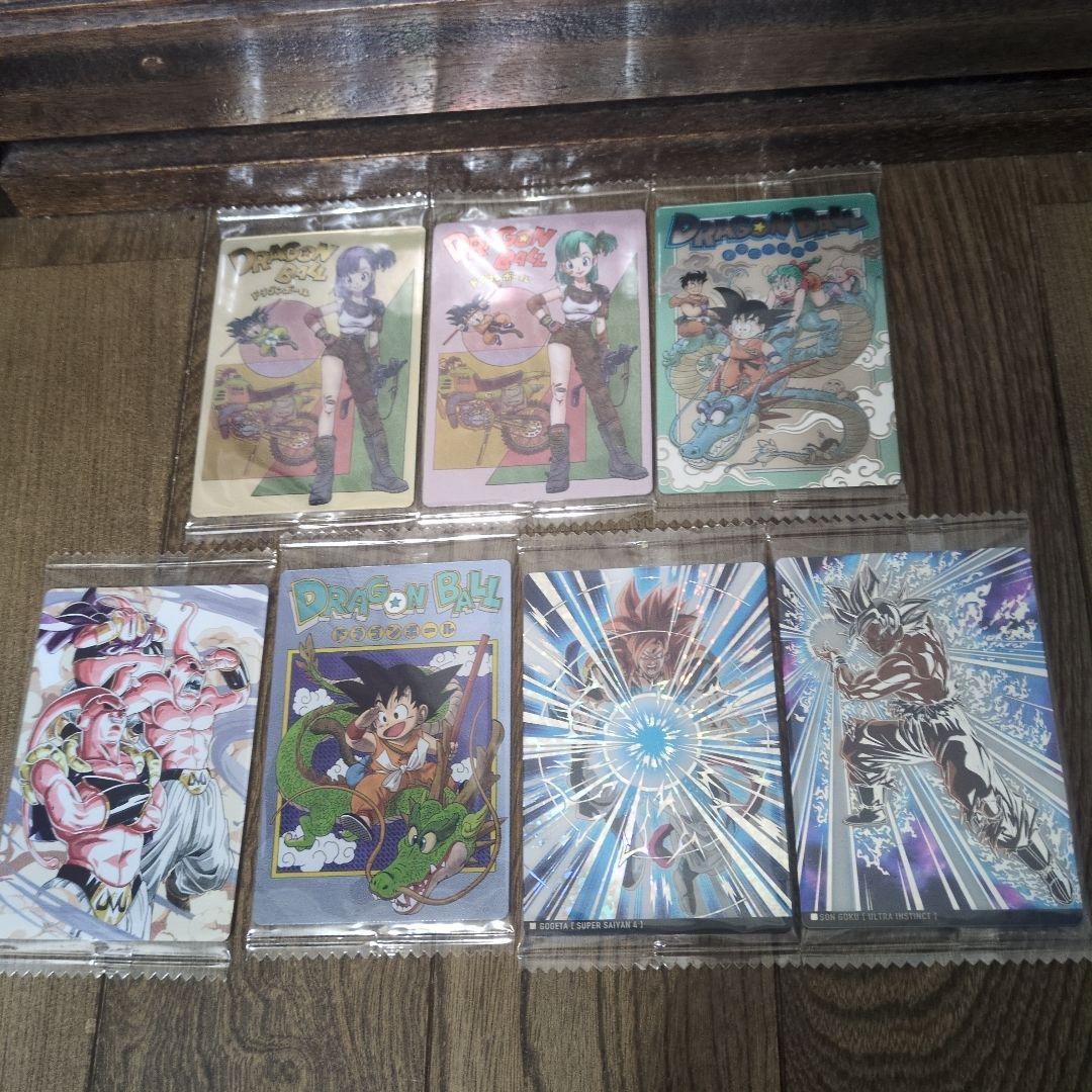 イタジャガドラゴンボールカード 7枚セットバラ売り可能