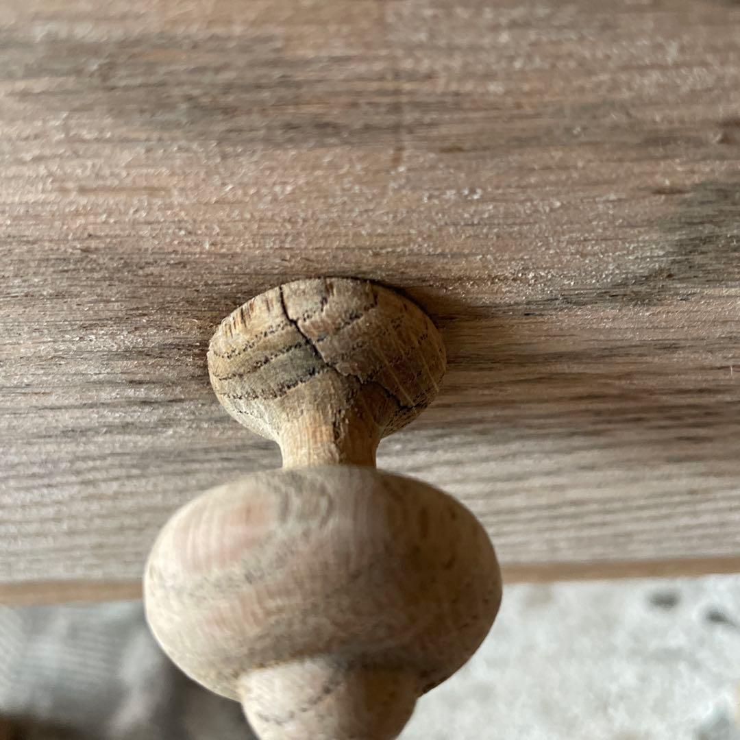 年末・年始SALE ビンテージ ドロワーベッドサイドテーブル　剥離