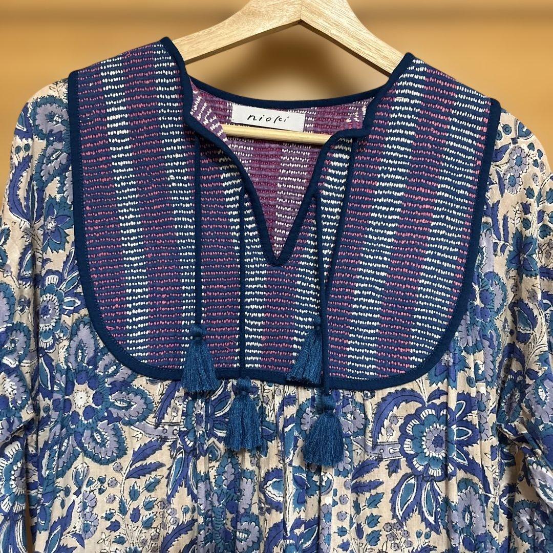 nioki ニウーキ カンタキルトワンピース　ロング丈