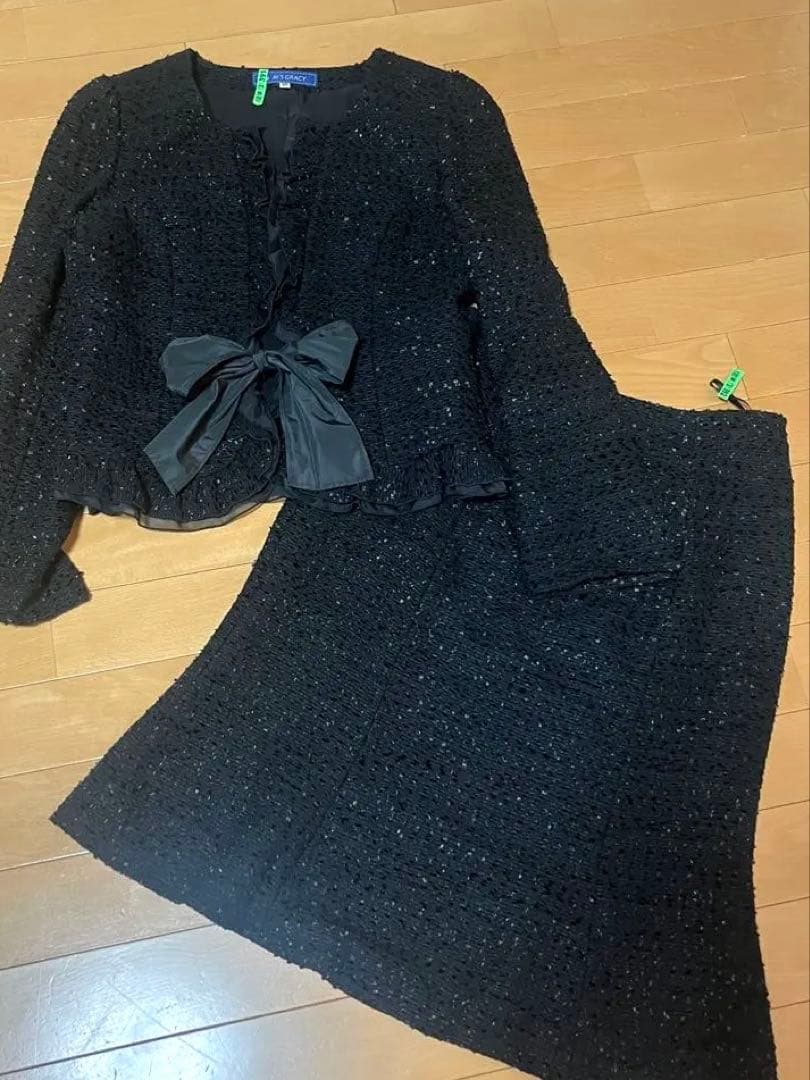 美品　エムズグレイシー スーツ　サイズ40