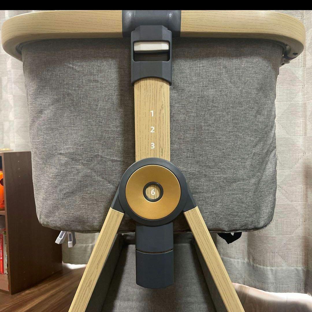 【目黒区直接引取可能】HZDMJ 2023年型ベビーベッド グレー