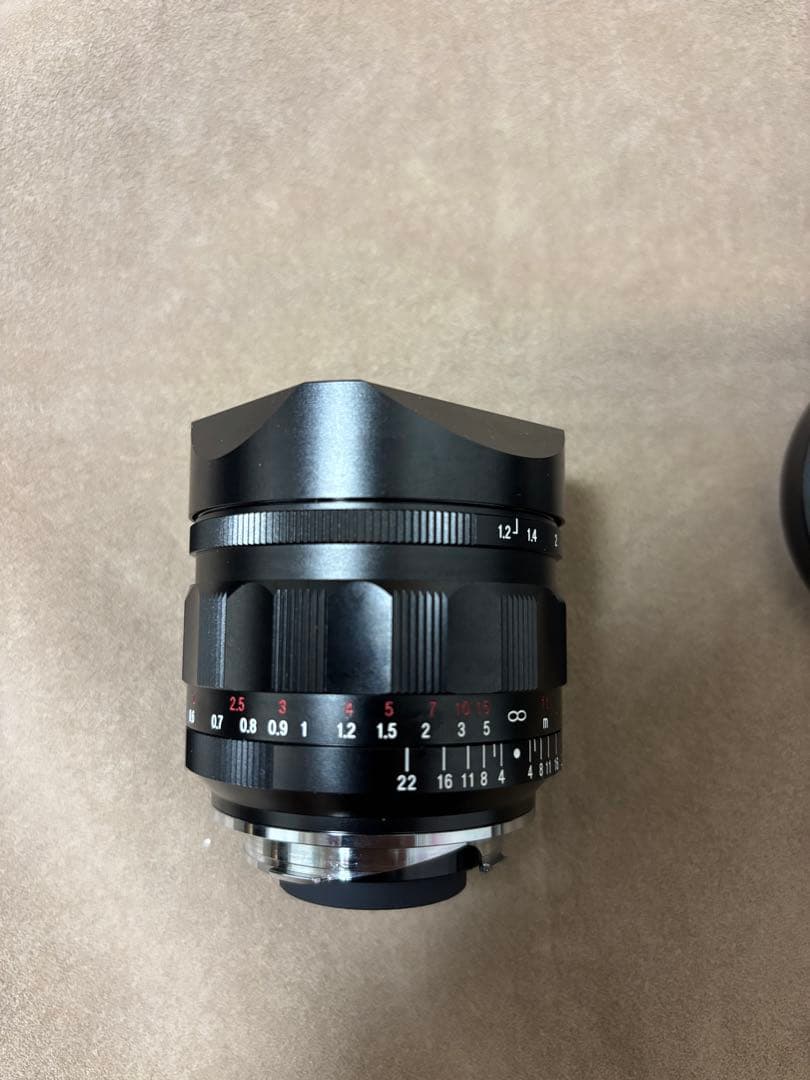 NOKTON 35mm F1.2 III VMマウント　角形フードフィルター付き