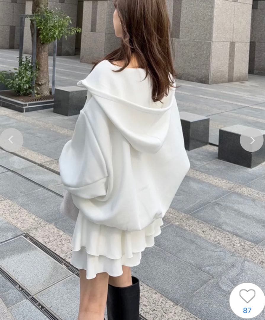 【タグ付き新品】スナイデル　エンブレムボンディングパーカー