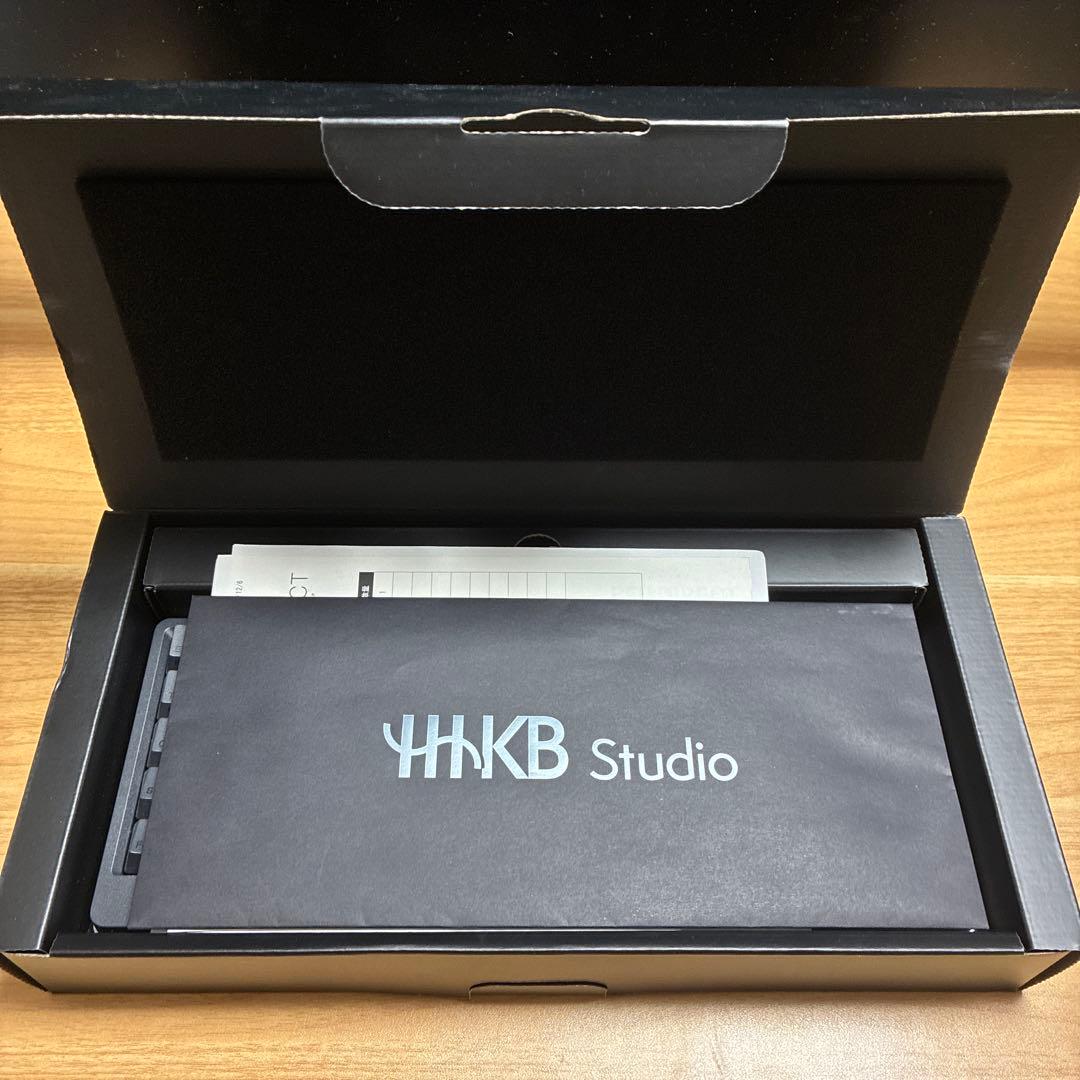 HHKB Studio 日本語配列（墨）付属品・箱あり 乾電池付き