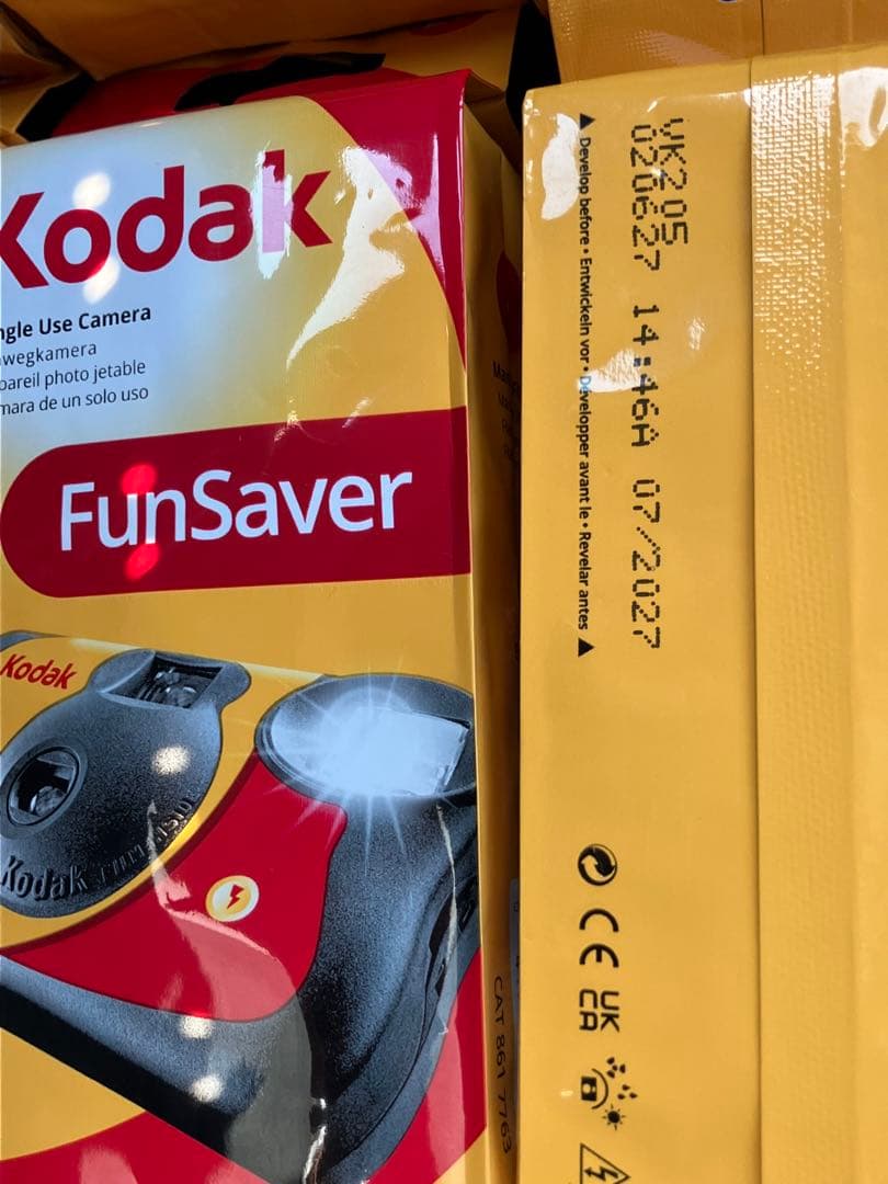 Kodak FunSaver 27枚撮り 使い捨てカメラ 6個セット