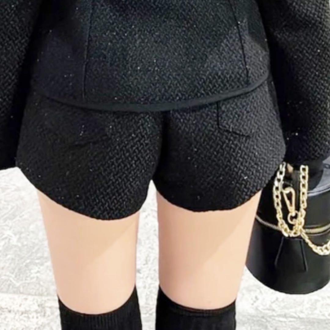 新品未開封 ダーリッチ darich ボンディングツイードショートパンツ　S